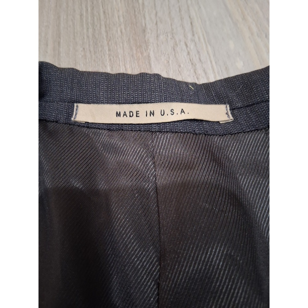 Burberry Mens Charcoal Grey Two Button Blazer Sport Coat 42R‎ - Picture 6 of 6
